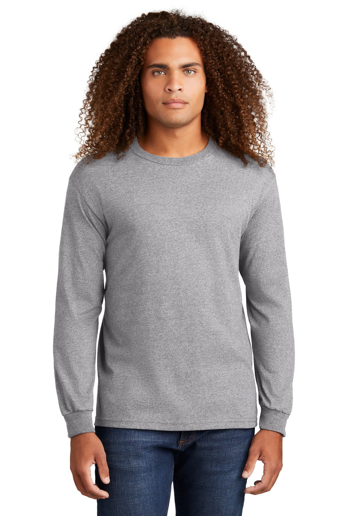 American Apparel® Heavyweight Unisex Long Sleeve T-Shirt 1304W