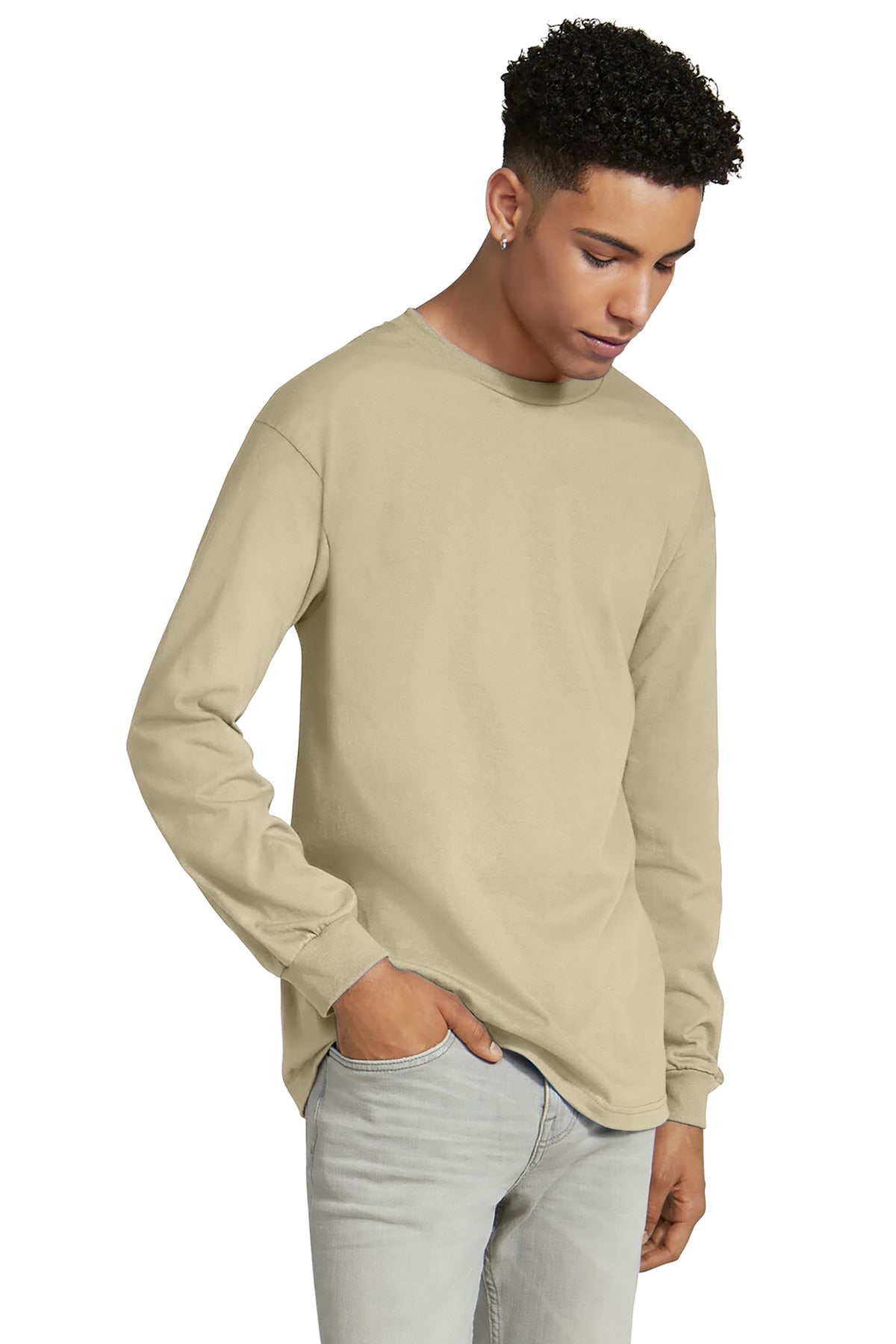 American Apparel® Heavyweight Unisex Long Sleeve T-Shirt 1304W
